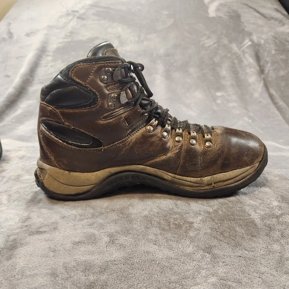 Merrell Boots Mens 10.5 Brown Reflex II Mid Leather Waterproof‎ Hiking Gorpcore
